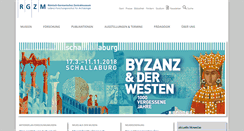 Desktop Screenshot of hkw.rgzm.de